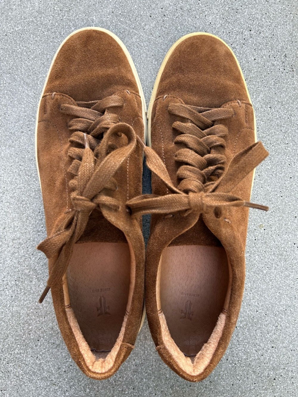 Frye Brown Suede Women's Sneakers